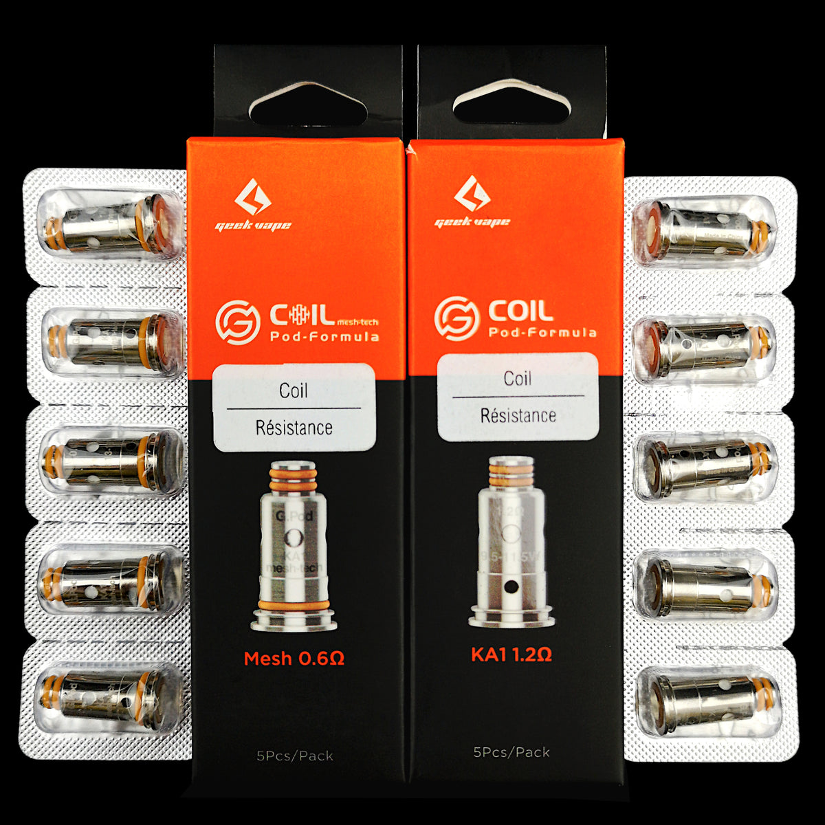 GeekVape Aegis Pod/Wenax Stylus G Coil Replacement Coils | 4thand20