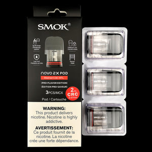 SMOK Novo 2X Replacement Pods (3/Pk)