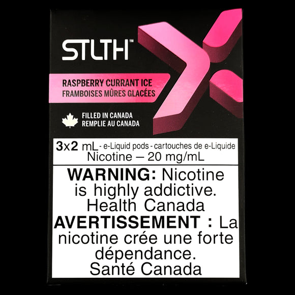 STLTH X Pod Pack - Raspberry Currant Ice