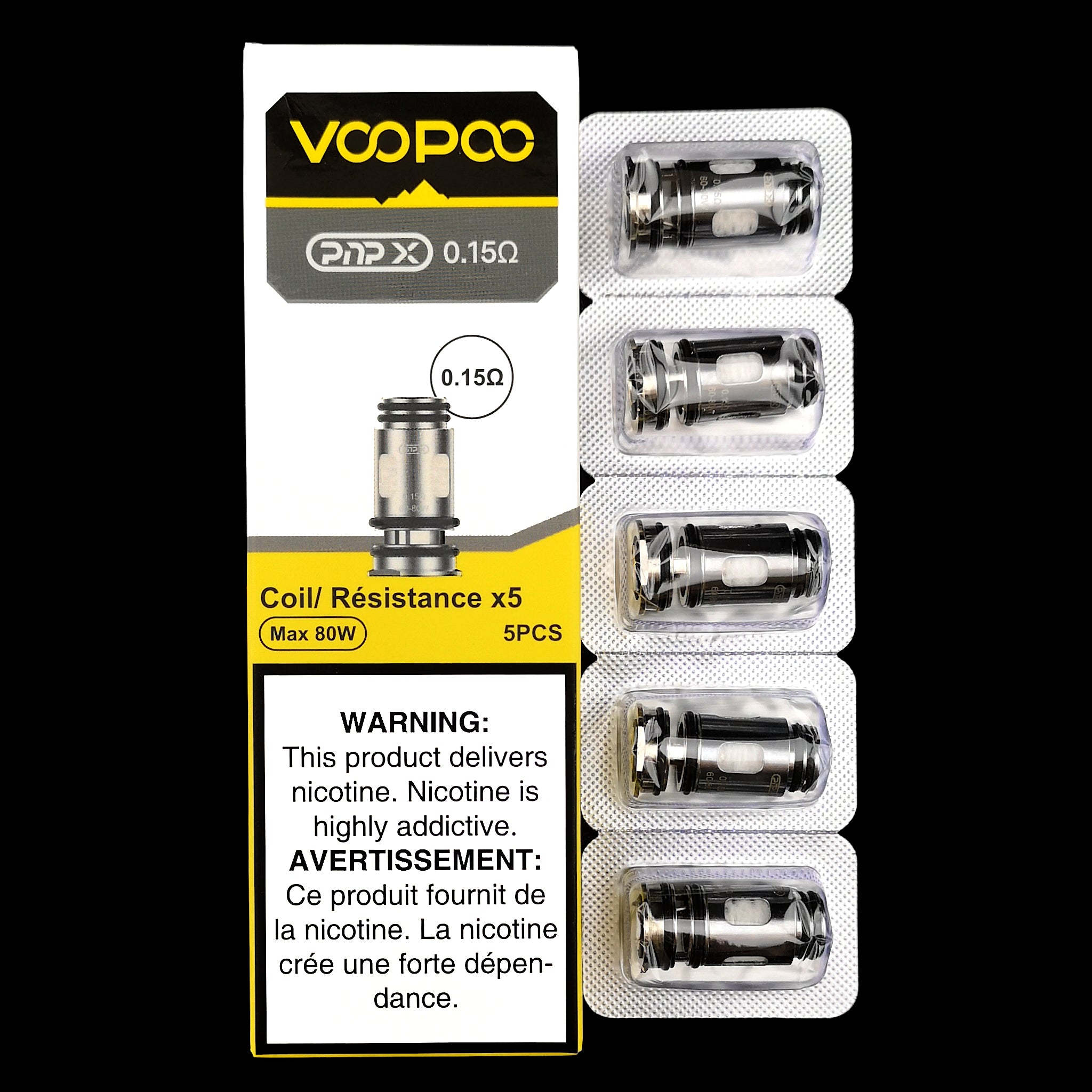 VooPoo PNP X Replacement Coils (5 Pack) | 4thand20 VooPoo PNP X Replacement Coils (5 Pack) | 4thand20