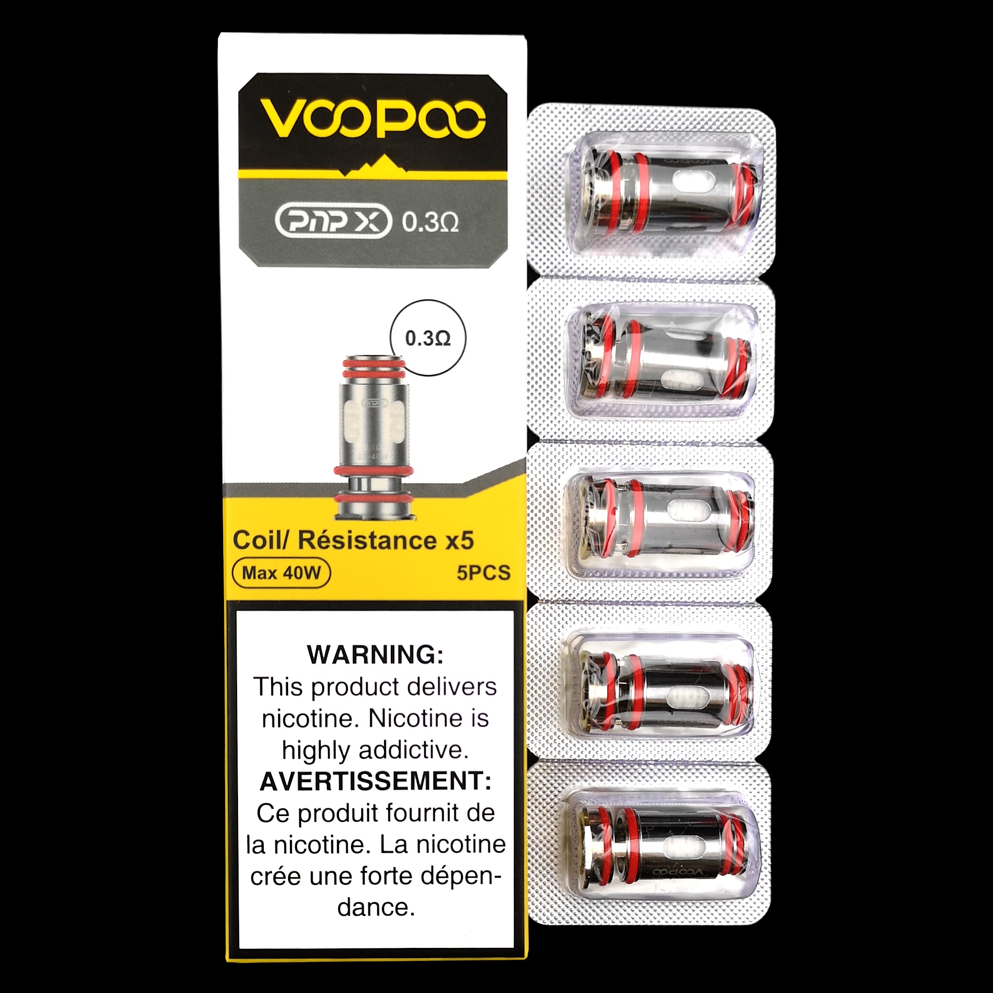 VooPoo PNP X Replacement Coils (5 Pack) | 4thand20
