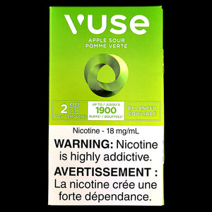 Vuse ePod Replacement Pods - Apple Sour